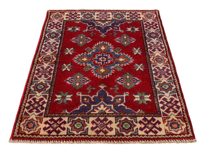 2' 2 x 3' 2 Hand Knotted Kazak Rug