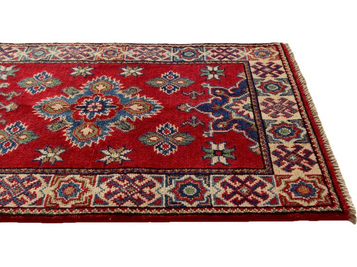 Detail image of 2' 2 x 3' 2 Hand Knotted Kazak Rug
