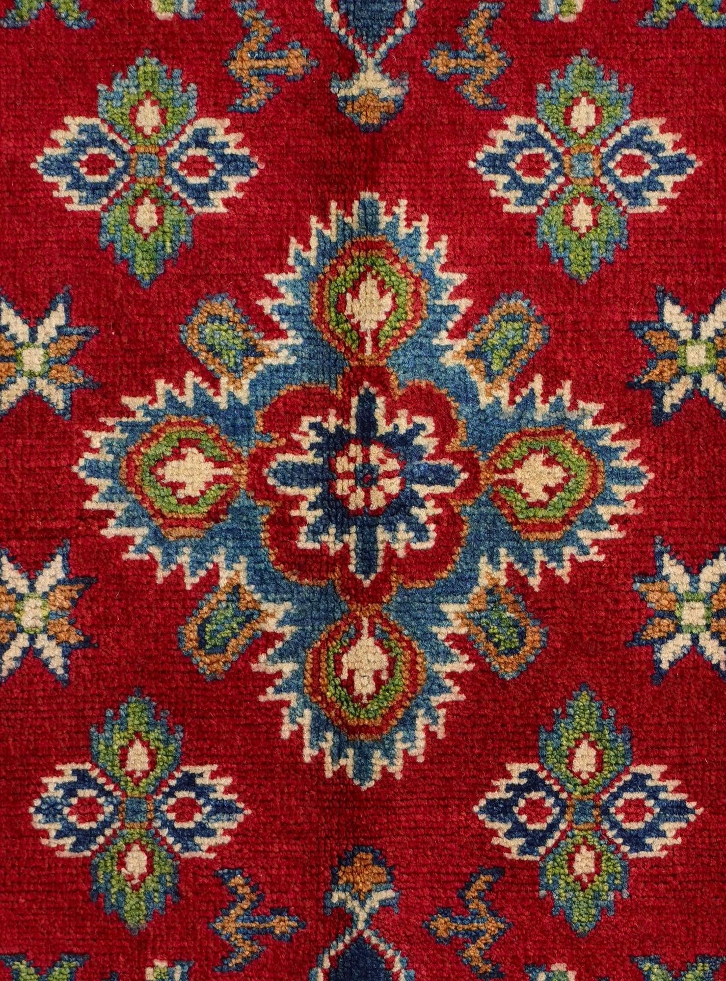 2' 2 x 3' 2 Hand Knotted Kazak Rug