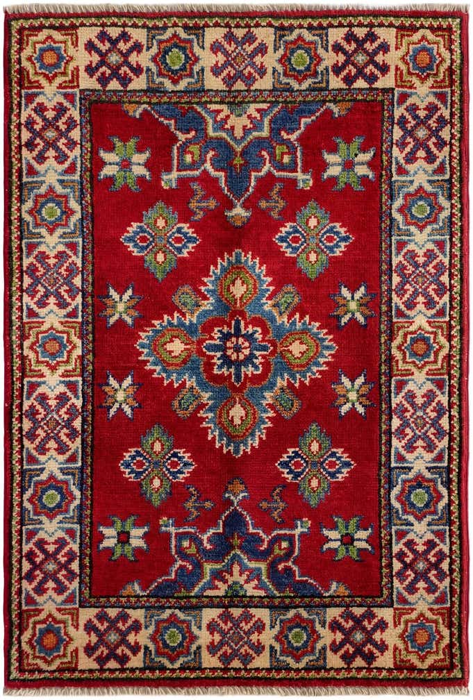 2' 2 x 3' 2 Hand Knotted Kazak Rug