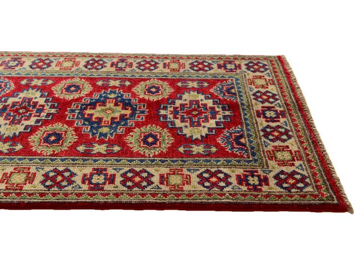 2' x 2' 11 Hand Knotted Kazak Rug
