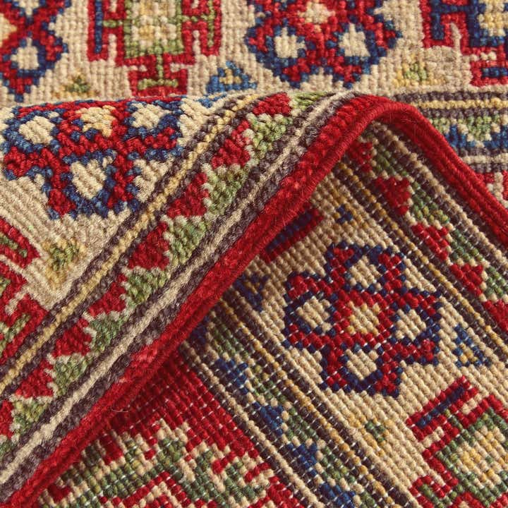 2' x 2' 11 Hand Knotted Kazak Rug