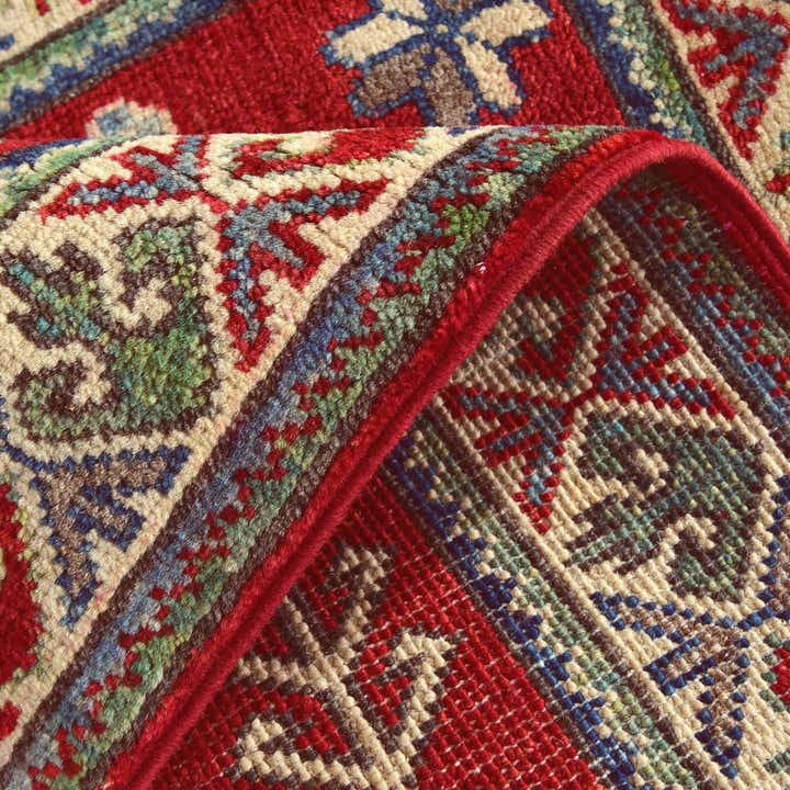 2' x 3' 1 Hand Knotted Kazak Rug