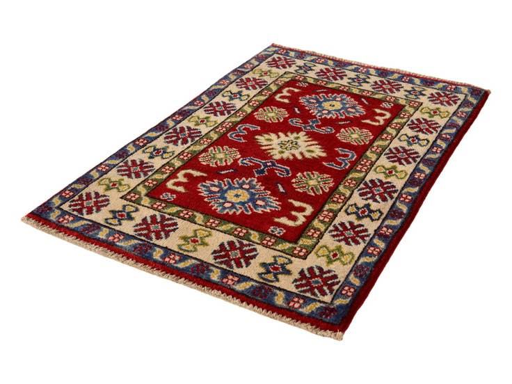 Detail image of 2' x 3' Hand Knotted Kazak Rug