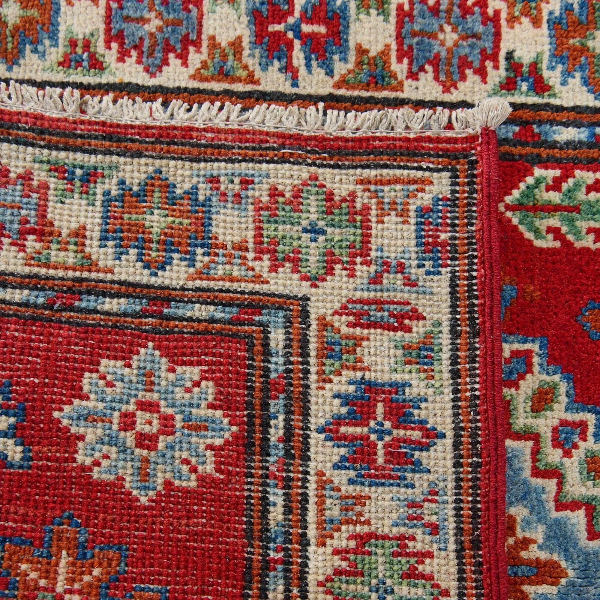 65cm x 85cm Hand Knotted Kazak Rug