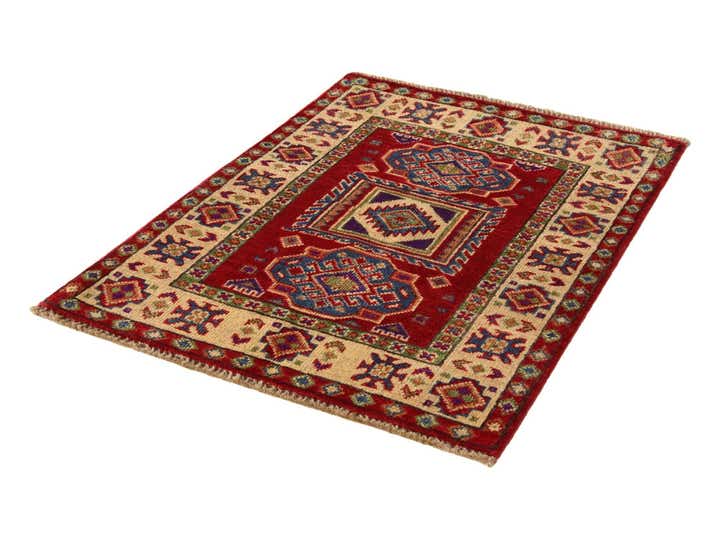 2' 1 x 2' 10 Hand Knotted Kazak Rug