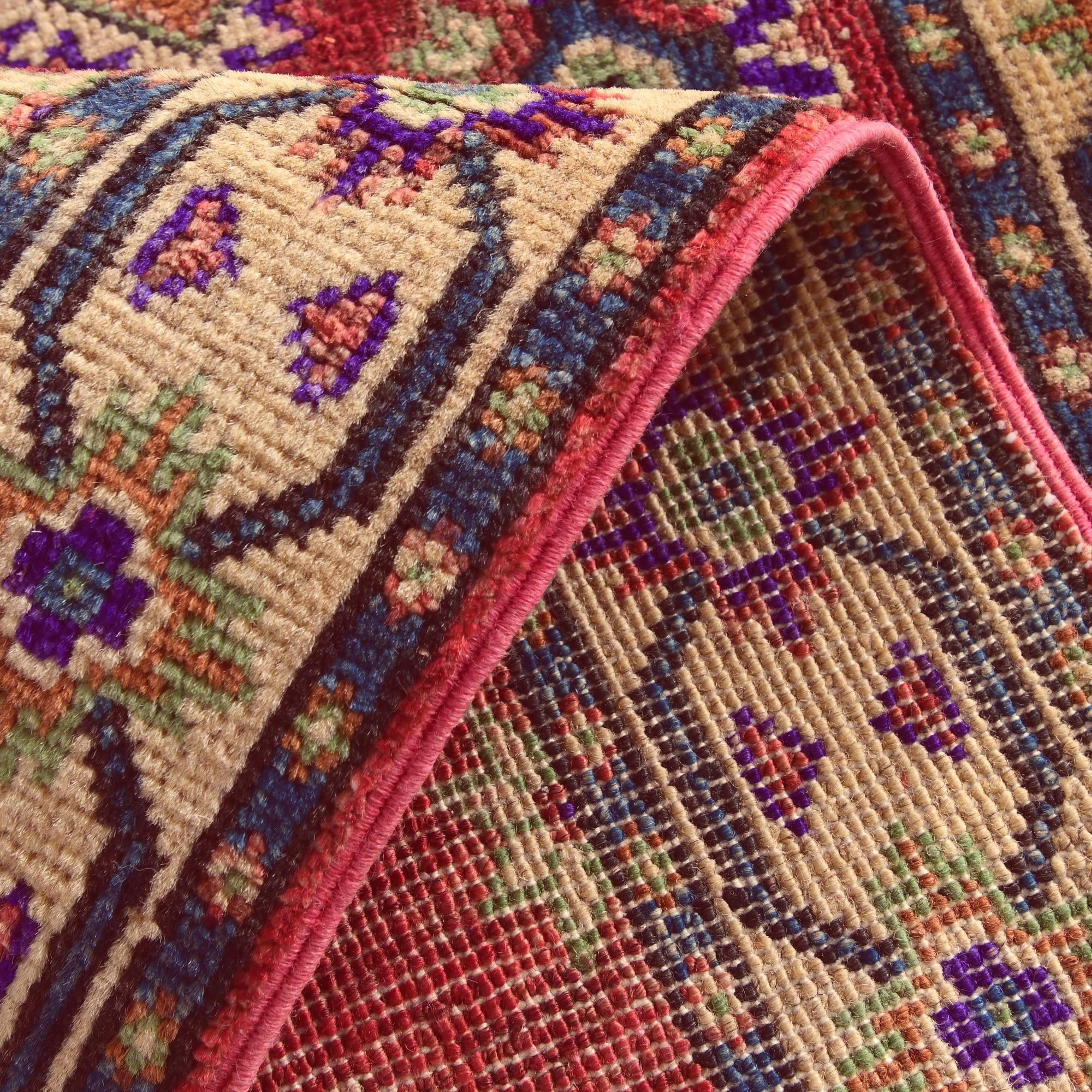 2' x 3' 2 Hand Knotted Kazak Rug