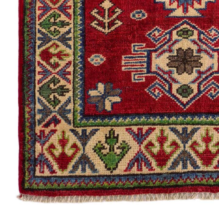 2' 1 x 2' 11 Hand Knotted Kazak Rug