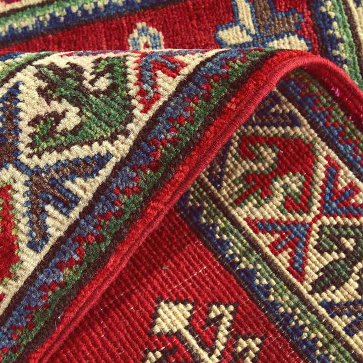 2' 1 x 2' 11 Hand Knotted Kazak Rug