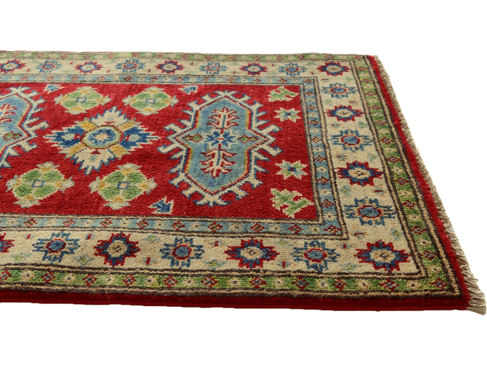 2' 1 x 2' 10 Hand Knotted Kazak Rug