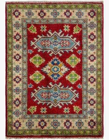 2' 1 x 2' 10 Hand Knotted Kazak Rug