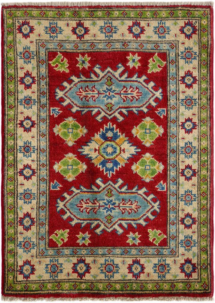 2' 1 x 2' 10 Hand Knotted Kazak Rug