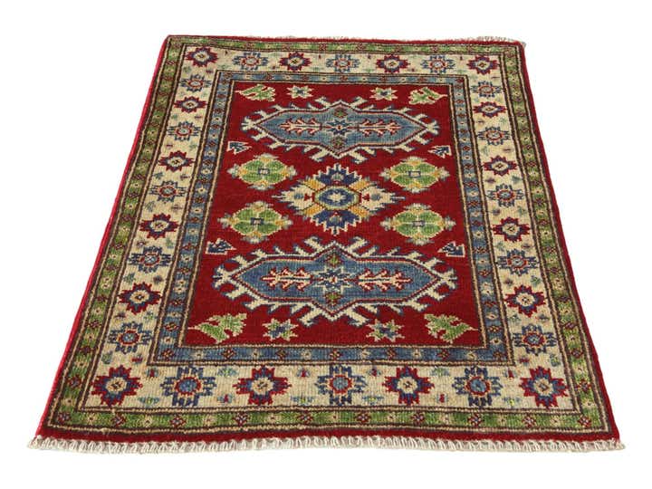 2' 1 x 2' 10 Hand Knotted Kazak Rug