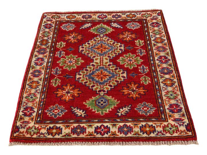 2' 3 x 3' Hand Knotted Kazak Rug