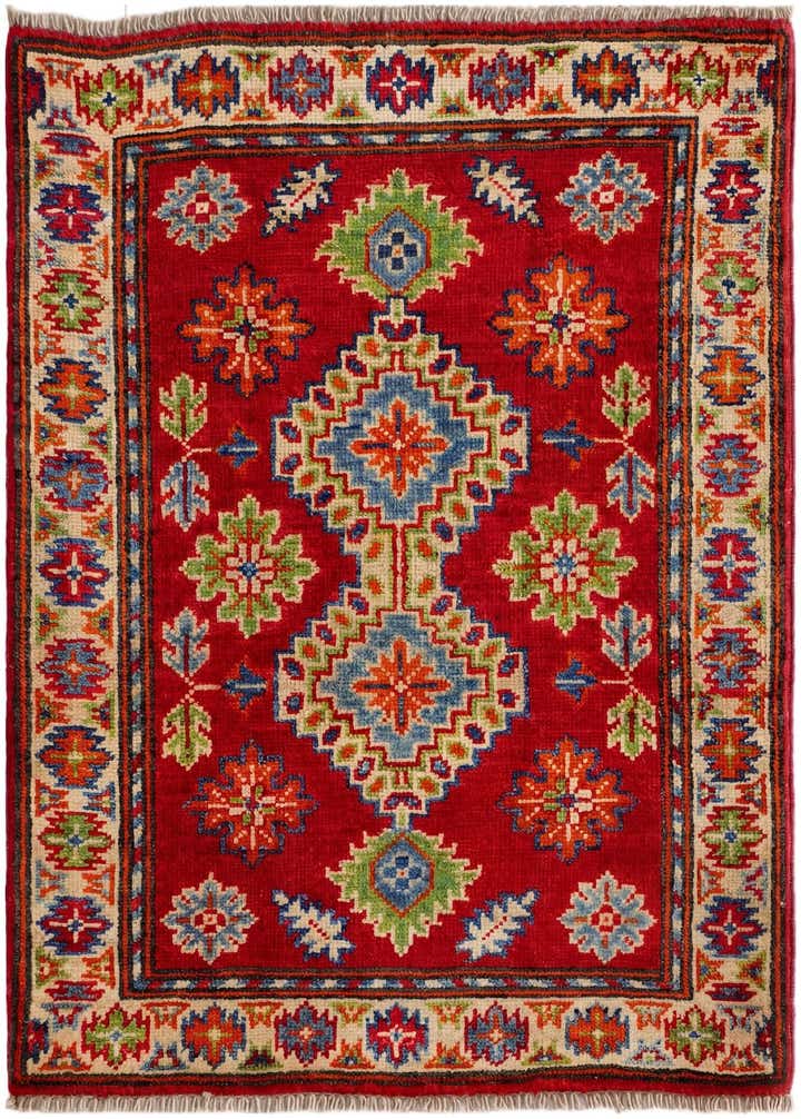 2' 3 x 3' Hand Knotted Kazak Rug