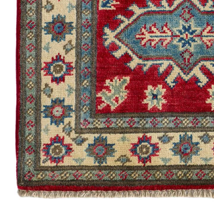 2' x 3' Hand Knotted Kazak Rug