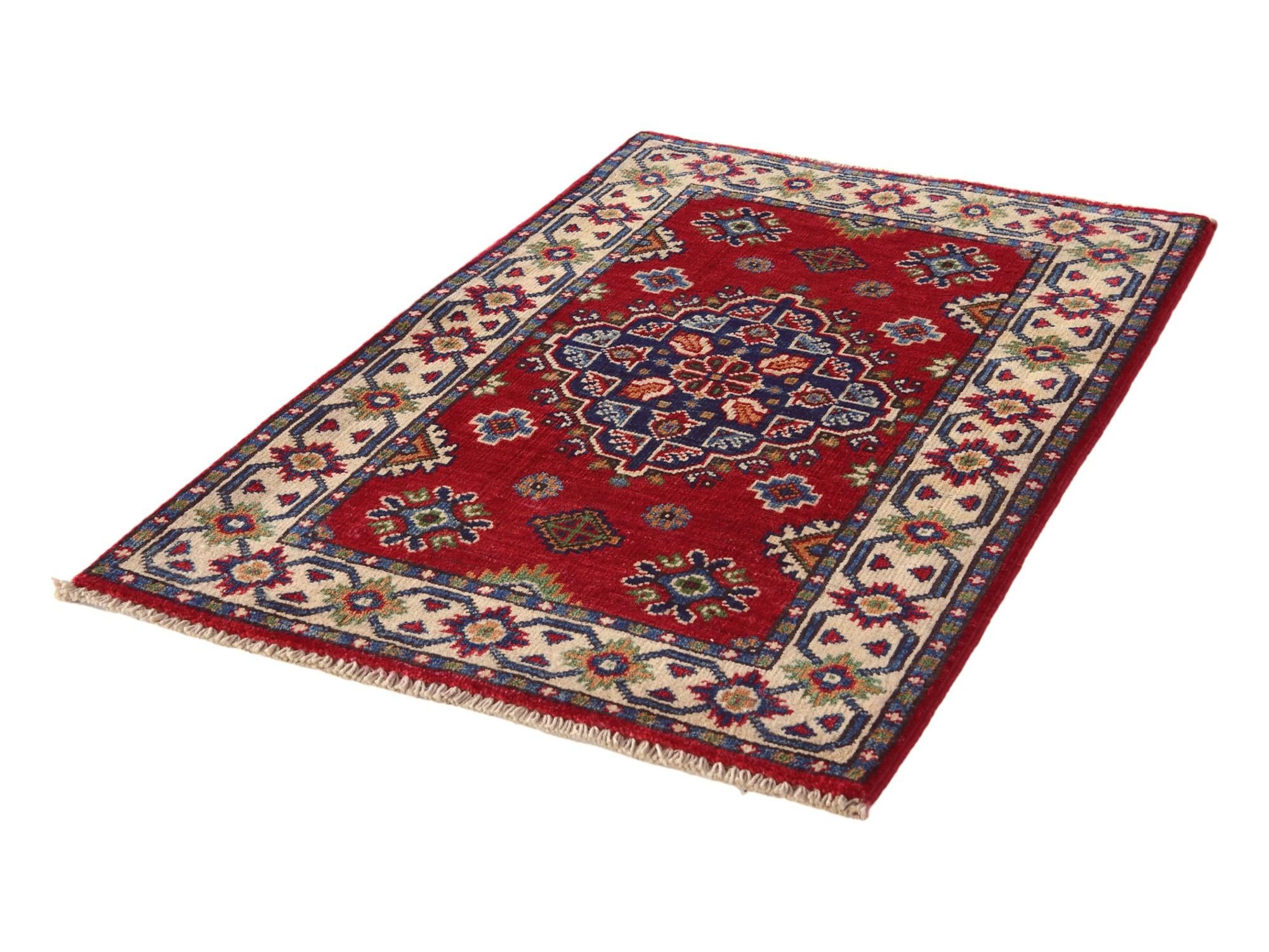 2' x 3' 1 Hand Knotted Kazak Rug