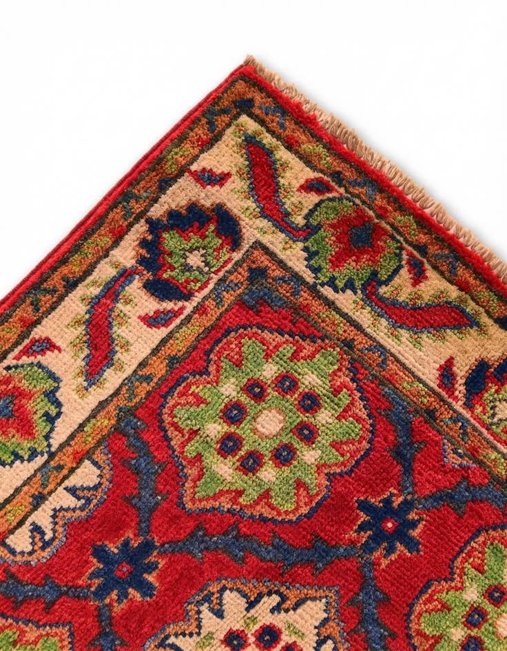 Detail image of 2' x 3' 2 Hand Knotted Kazak Rug