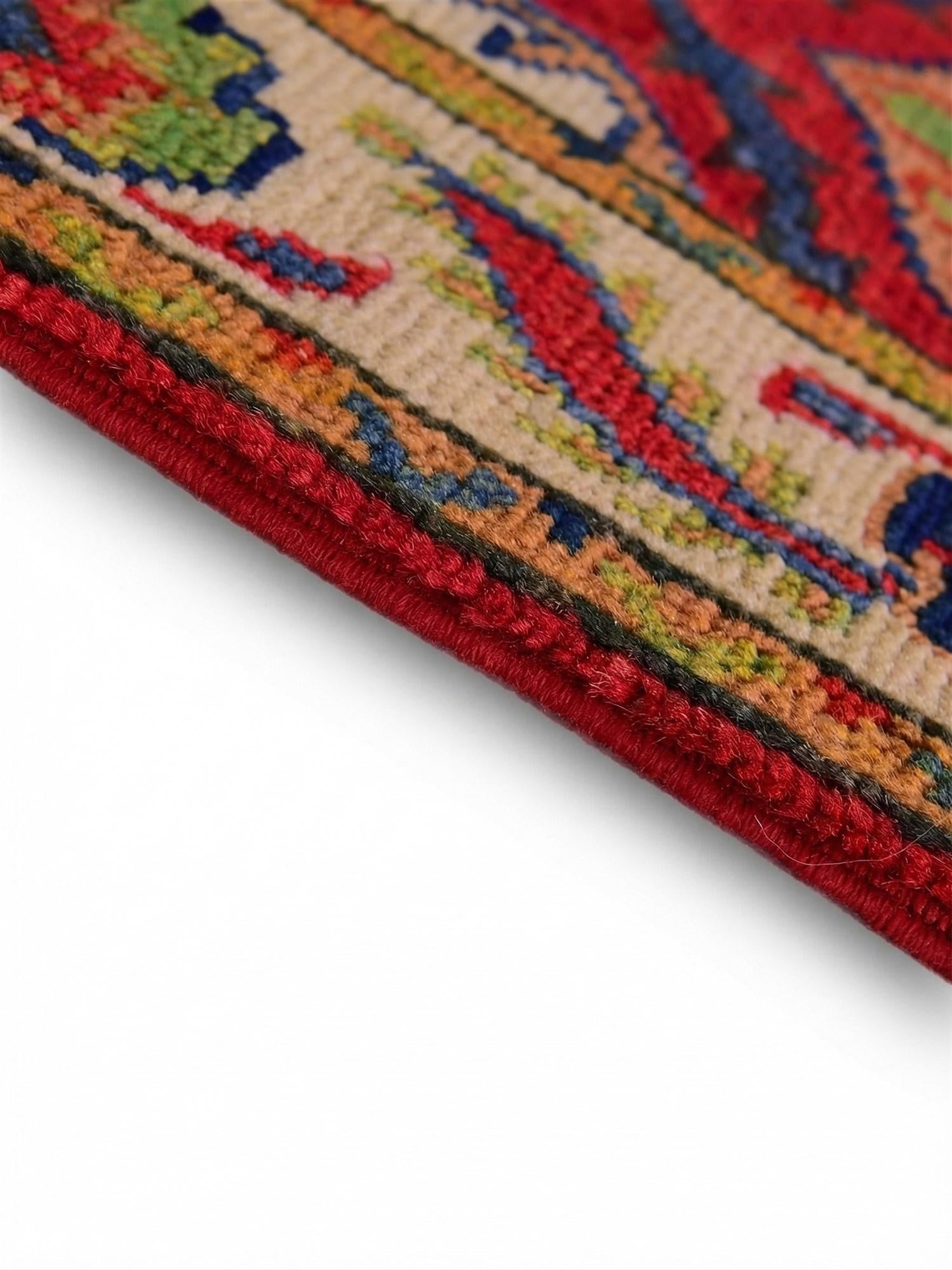 2' x 3' 2 Hand Knotted Kazak Rug