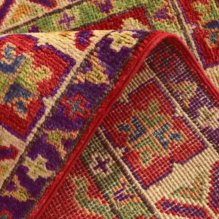 Detail image of 2' x 3' Hand Knotted Kazak Rug