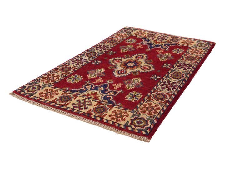 2' x 2' 11 Hand Knotted Kazak Rug