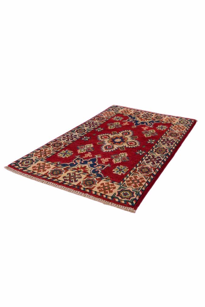 2' x 2' 11 Hand Knotted Kazak Rug