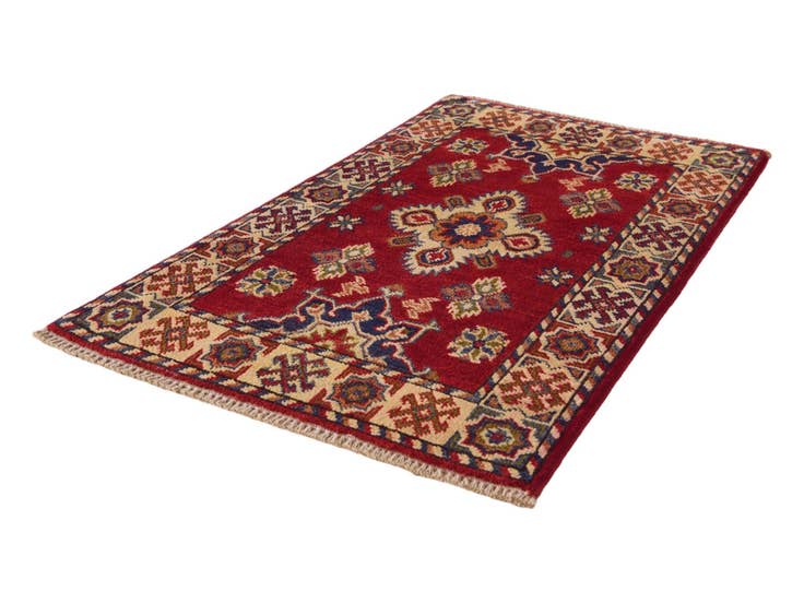 Detail image of 2' x 2' 11 Hand Knotted Kazak Rug