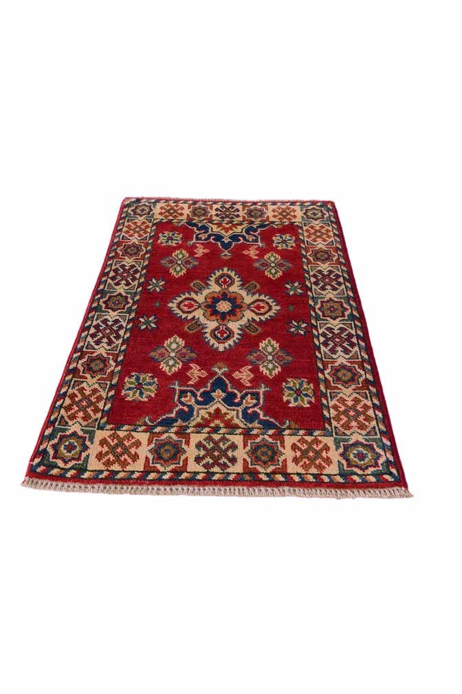 2' x 2' 11 Hand Knotted Kazak Rug