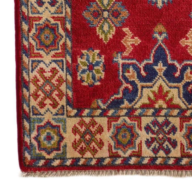 Detail image of 2' x 2' 11 Hand Knotted Kazak Rug