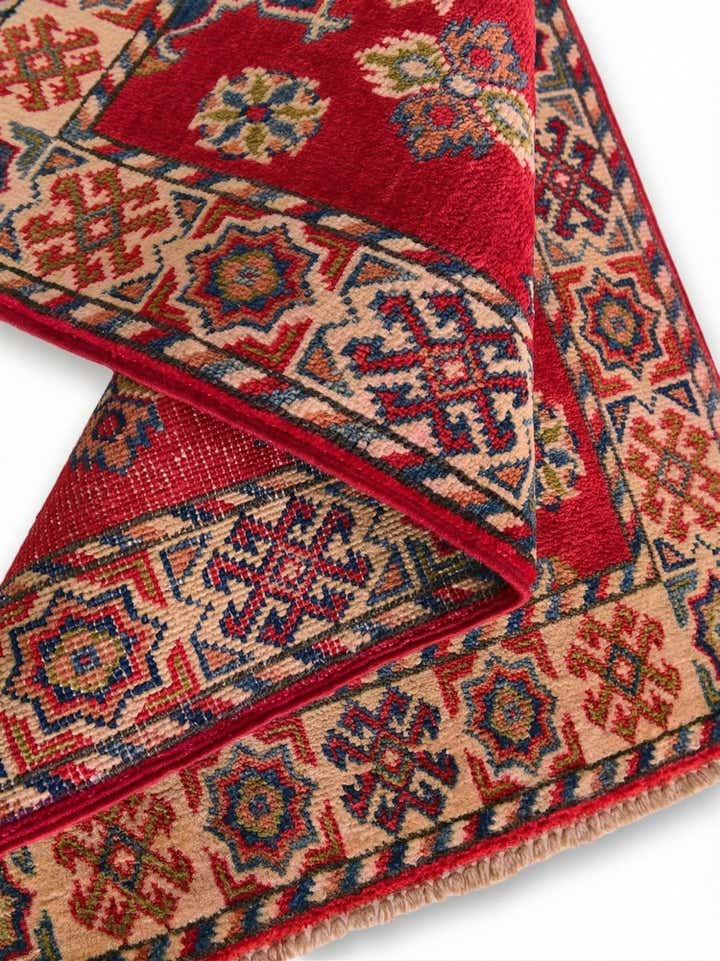 2' x 2' 11 Hand Knotted Kazak Rug