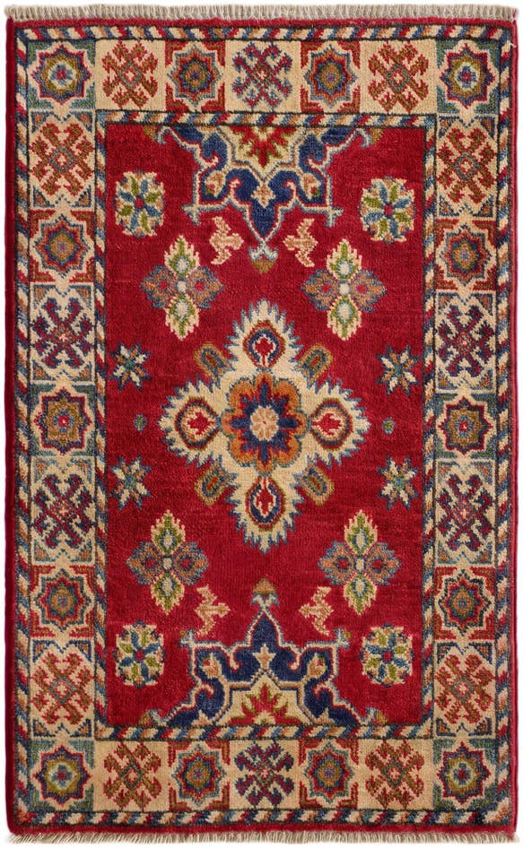 Detail image of 2' x 2' 11 Hand Knotted Kazak Rug