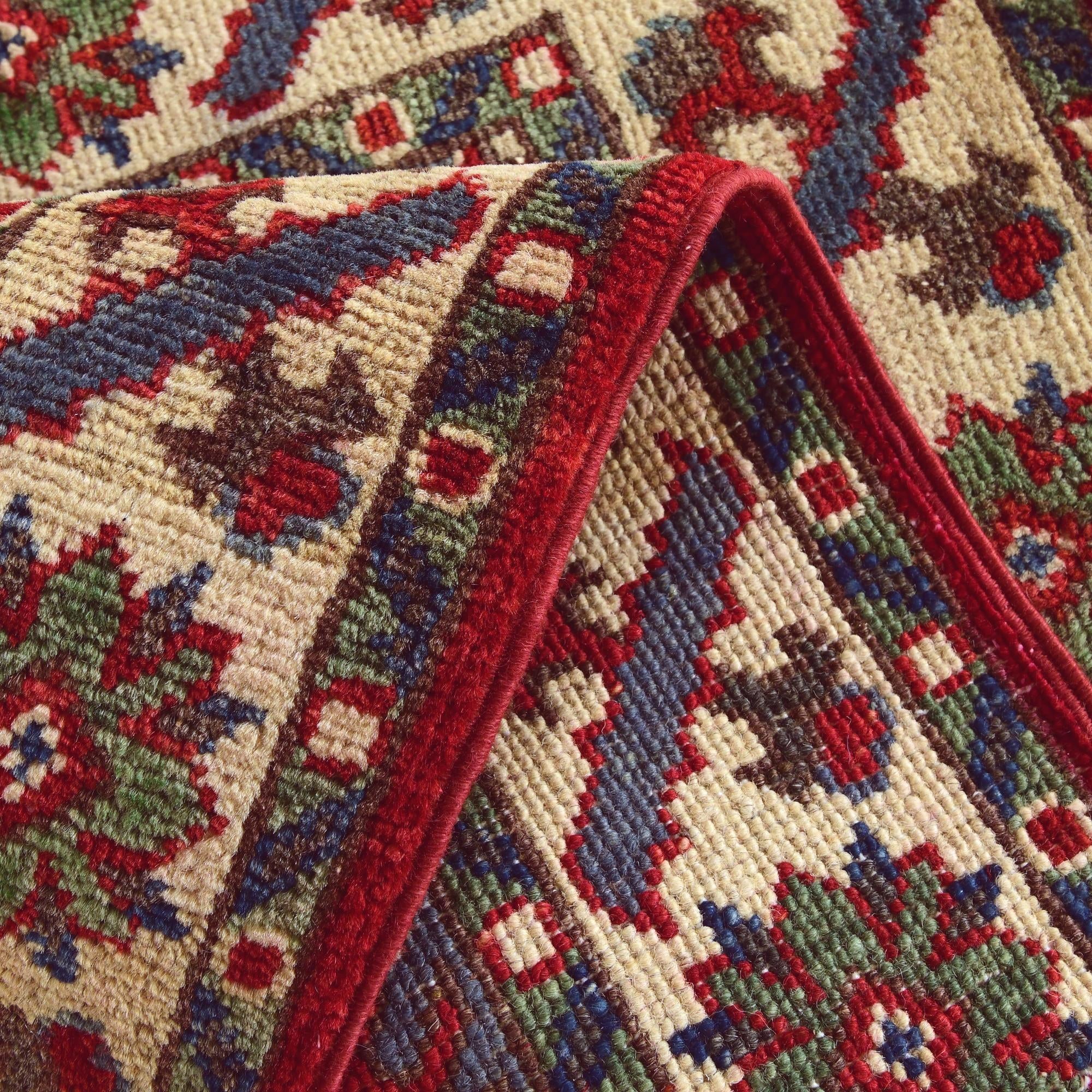 2' x 3' 1 Hand Knotted Kazak Rug