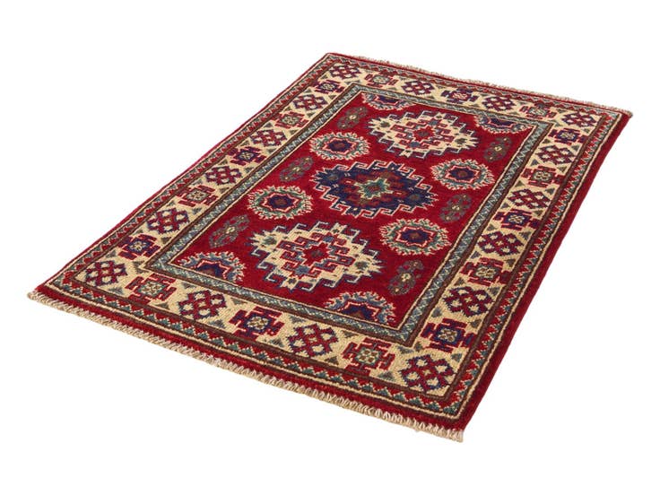 Detail image of 1' 11 x 2' 11 Hand Knotted Kazak Rug