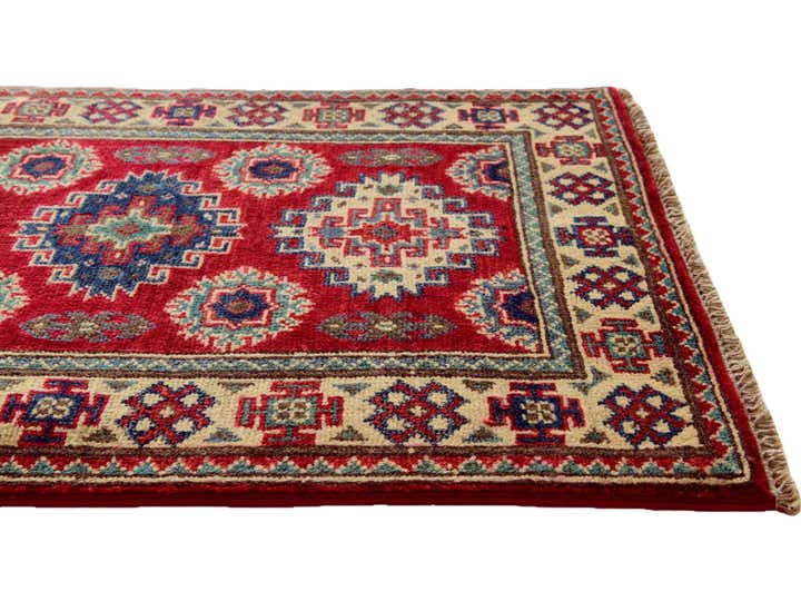 1' 11 x 2' 11 Hand Knotted Kazak Rug
