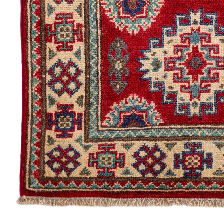 Detail image of 1' 11 x 2' 11 Hand Knotted Kazak Rug
