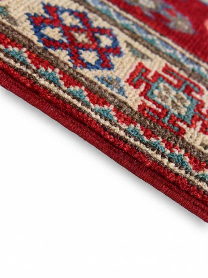 1' 11 x 2' 11 Hand Knotted Kazak Rug
