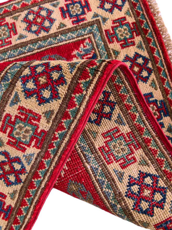 1' 11 x 2' 11 Hand Knotted Kazak Rug