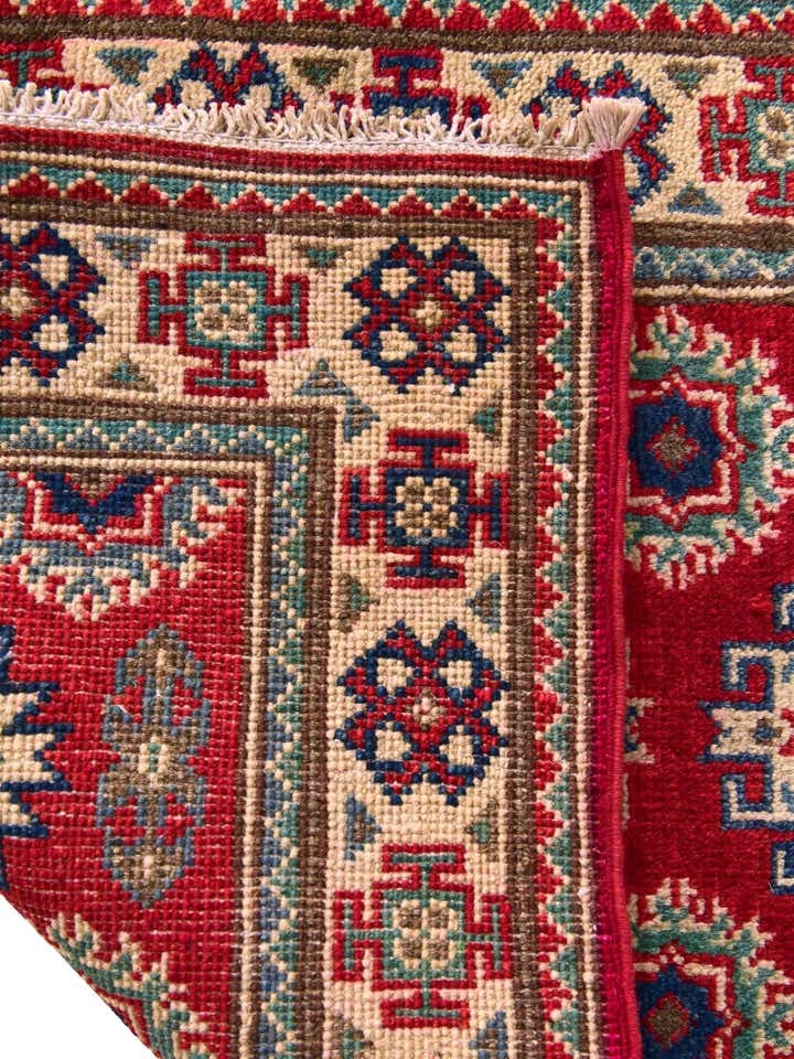 1' 11 x 2' 11 Hand Knotted Kazak Rug