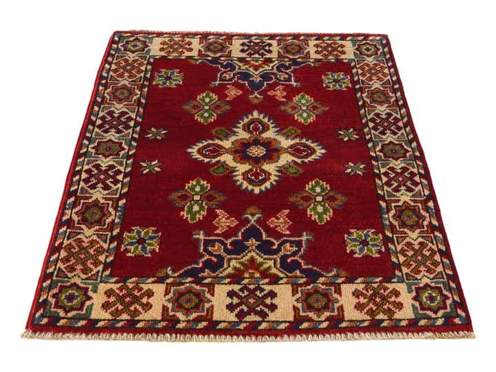 2' 2 x 2' 11 Hand Knotted Kazak Rug