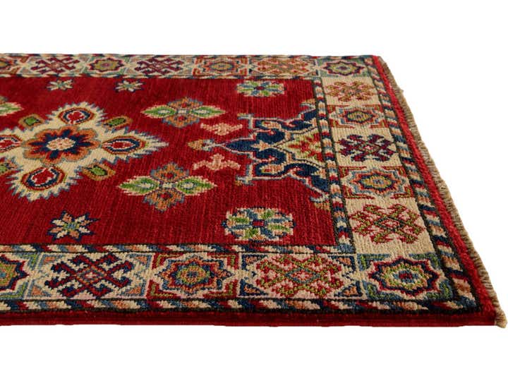 2' 2 x 2' 11 Hand Knotted Kazak Rug