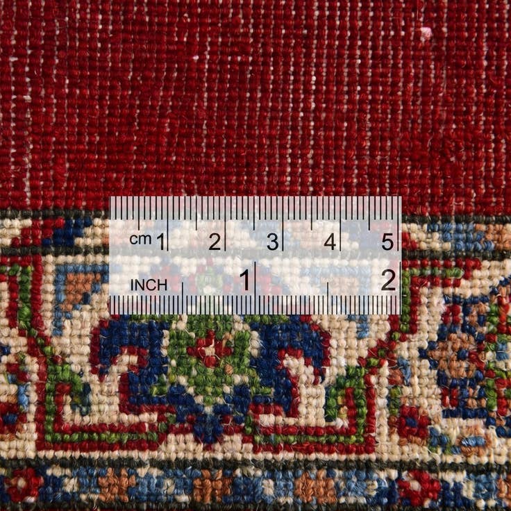 Detail image of 2' 2 x 2' 11 Hand Knotted Kazak Rug