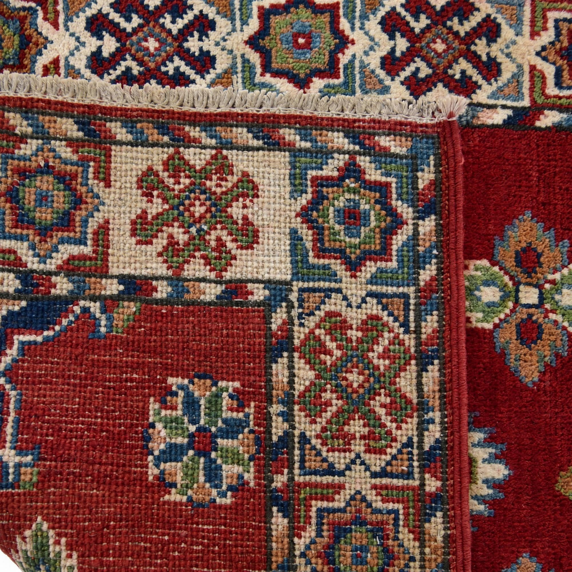 65cm x 90cm Hand Knotted Kazak Rug