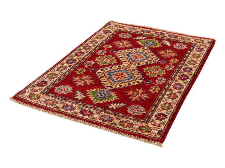 2' 1 x 2' 11 Hand Knotted Kazak Rug