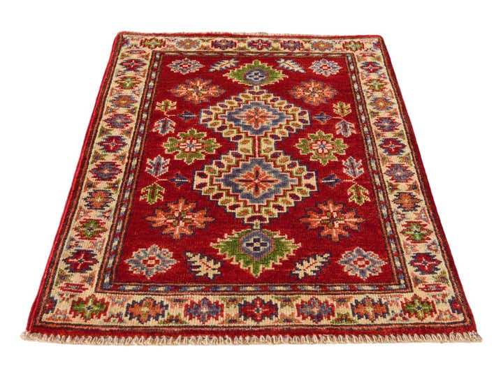 2' 1 x 2' 11 Hand Knotted Kazak Rug