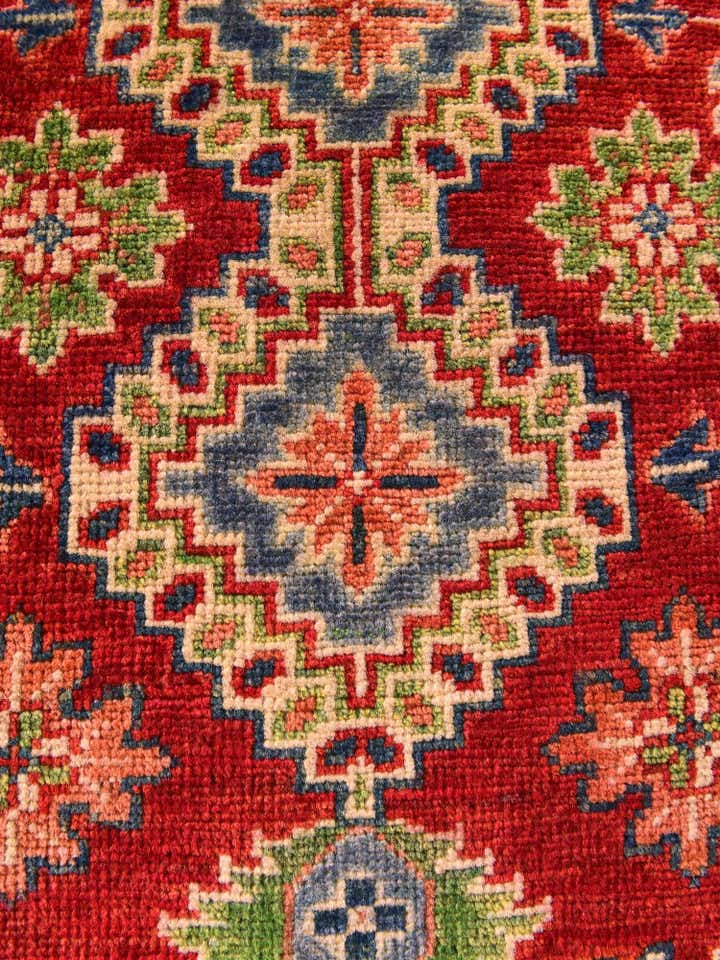 2' 1 x 2' 11 Hand Knotted Kazak Rug