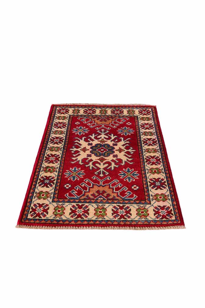 2' x 2' 9 Hand Knotted Kazak Rug