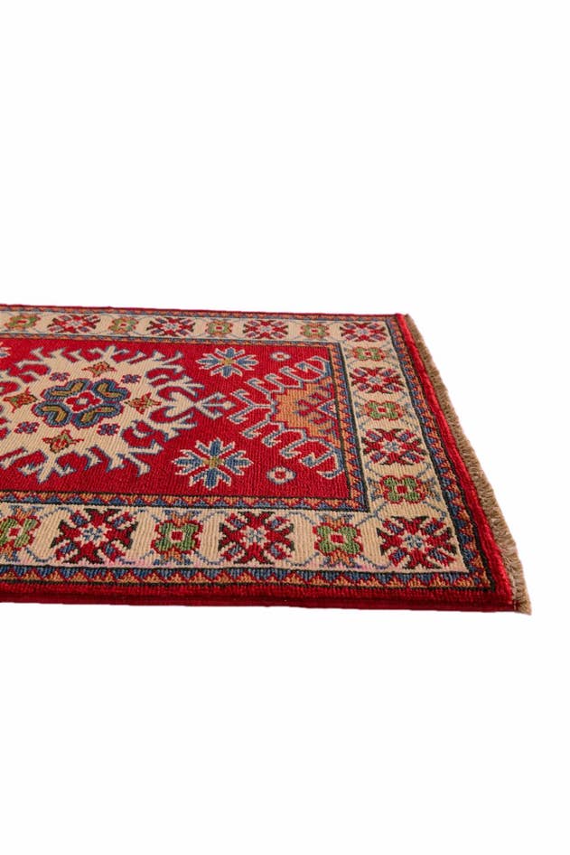Detail image of 2' x 2' 9 Hand Knotted Kazak Rug