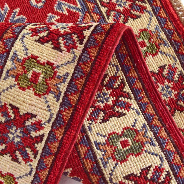 2' x 2' 9 Hand Knotted Kazak Rug