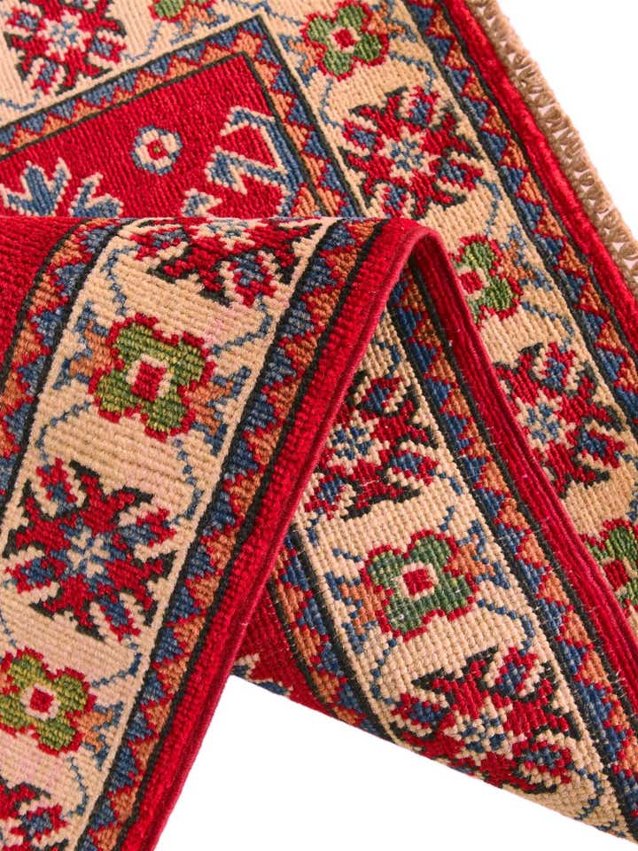 2' x 2' 9 Hand Knotted Kazak Rug