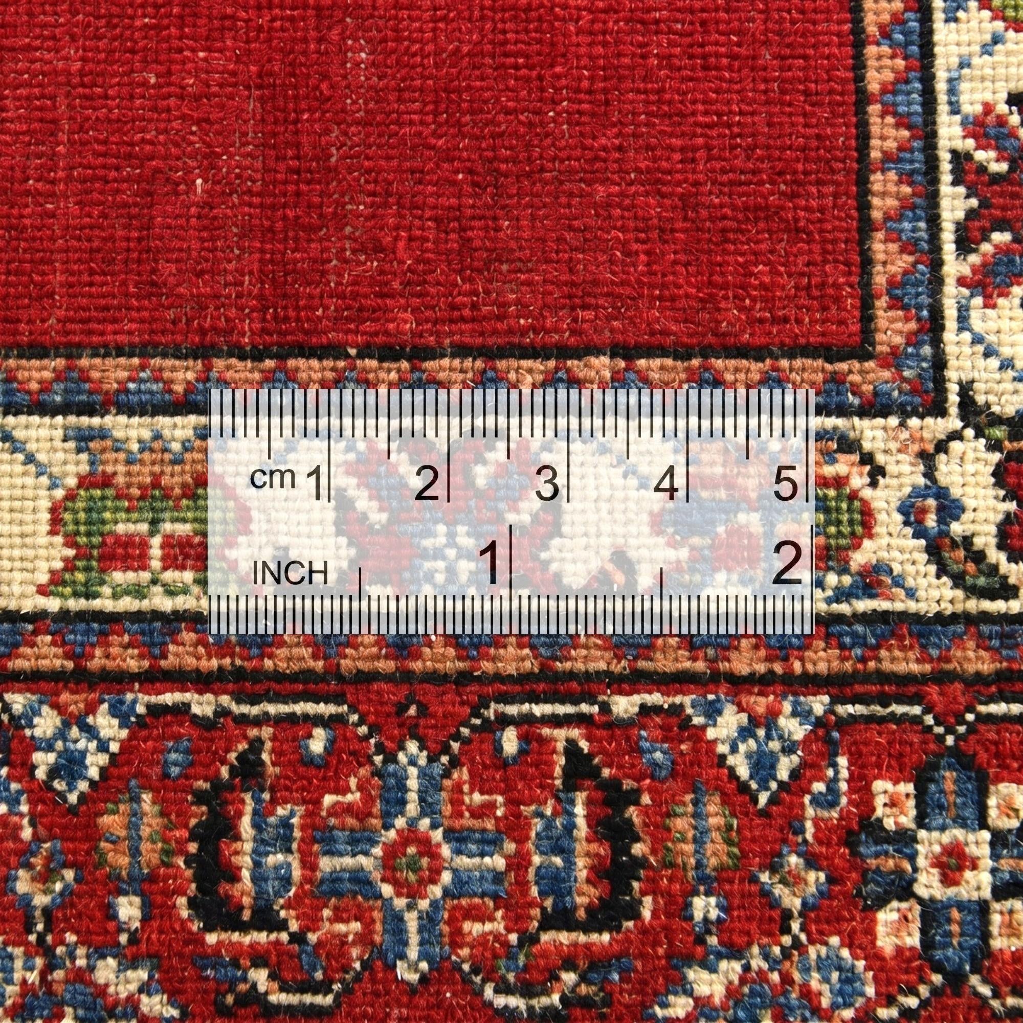 2' x 2' 9 Hand Knotted Kazak Rug
